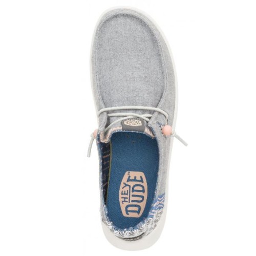 Wendy Peak Chambray Woven Hey Dude