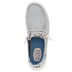 Wendy Peak Chambray Woven Hey Dude