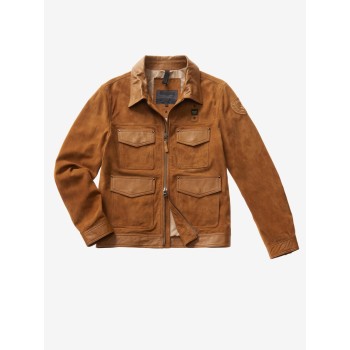 Giacca Pelle Blauer  2