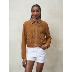 Giacca Pelle W Blauer