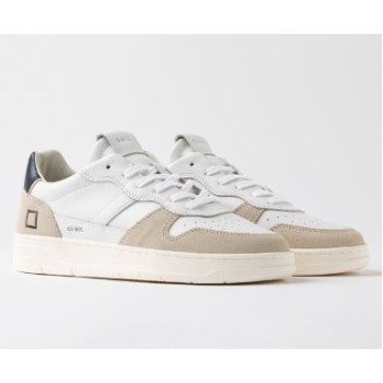 D.A.T.E. Court 2.0 Basic White-Blue 2