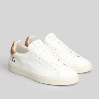 D.A.T.E. Levante Calf White-Cuoio 2
