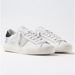 D.A.T.E. W Hill Low Calf White-Black 