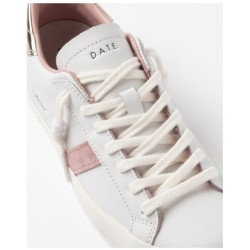 D.A.T.E. W Hill Low Calf White-Platinum 