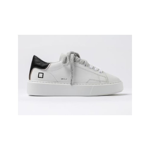 D.A.T.E. W Sfera Calf White-Black 