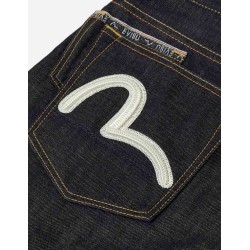 7-Pocket Logo Seagull Embroidery Jeans Evisu