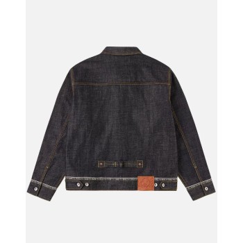 Logo Seagull Embroidery Denim Jacket Evisu 2