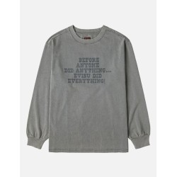 Reversed Seagull Slogan Long-sleeve T-shirt Evisu