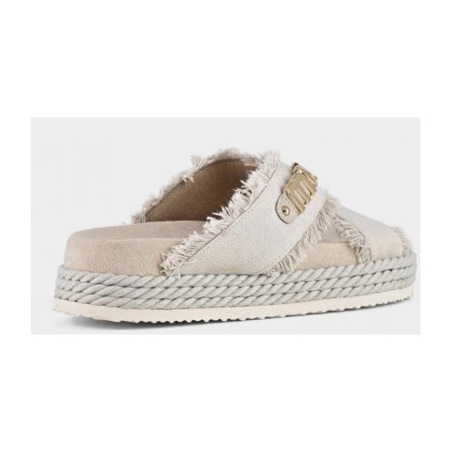 Criss-cross Rope Sandal Recycled Canvas Mou