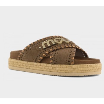 Mou Criss-cross sandal metal stitching 2