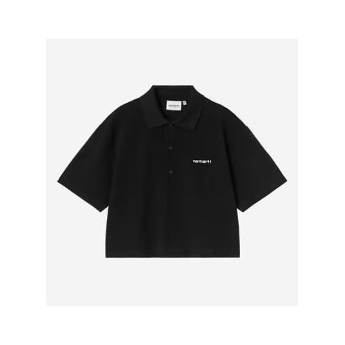 W' S/S Carhartt Script Polo T-Shirt Carhartt Wip