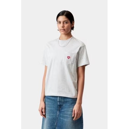 W' S/S Pocket Heart T-Shirt Carhartt Wip