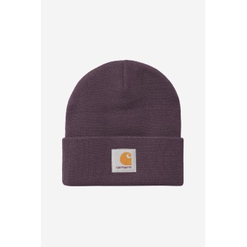 Short Watch Hat Acrylic Cozy Purple Carhartt Wip 2