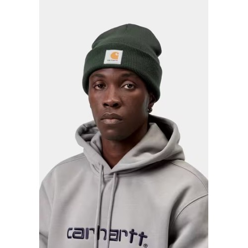 Short Watch Hat Acrylic Dark Scarab Carhartt Wip