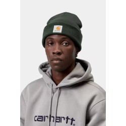 Short Watch Hat Acrylic Dark Scarab Carhartt Wip