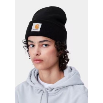 Short Watch Hat Acrylic Black Carhartt Wip