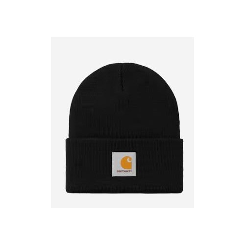 Short Watch Hat Acrylic Black Carhartt Wip
