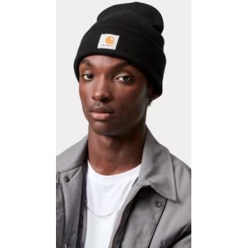 Acrylic Watch Hat Black Carhartt Wip