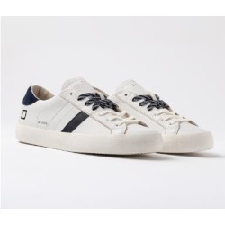 D.A.T.E. Hill Low Natural White-Blue