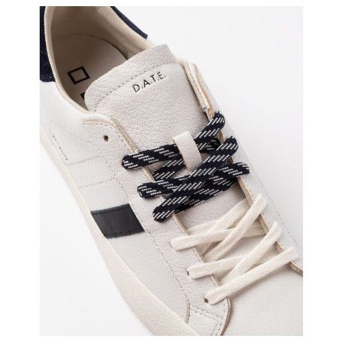 D.A.T.E. Hill Low Natural White-Blue