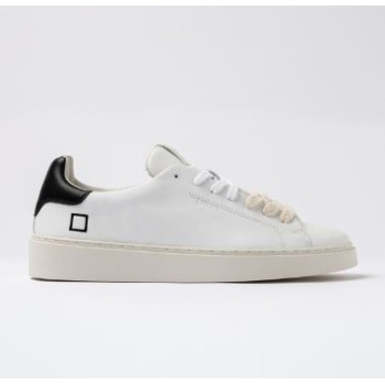 D.A.T.E. Levante Calf White-Black 