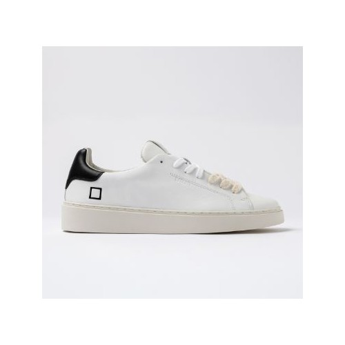 D.A.T.E. Levante Calf White-Black 