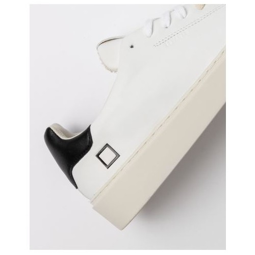 D.A.T.E. Levante Calf White-Black 