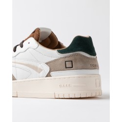 D.A.T.E. Torneo Pure Calf White-Green 