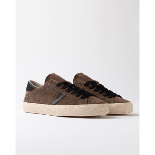 D.A.T.E. Hill Low Suede Brown