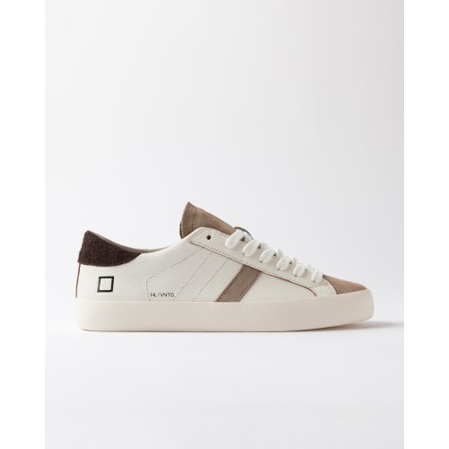 D.A.T.E. Hill Low Vintage White Brown