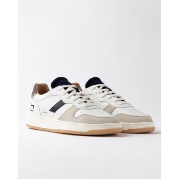 D.A.T.E. Court 2.0 Vintage White-Brown 2