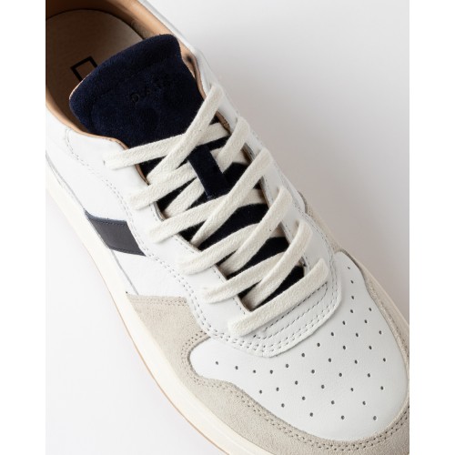 D.A.T.E. Court 2.0 Vintage White-Brown