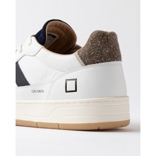 D.A.T.E. Court 2.0 Vintage White-Brown