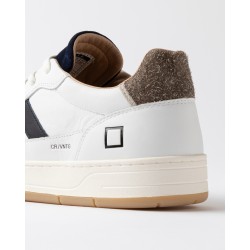 D.A.T.E. Court 2.0 Vintage White-Brown