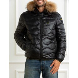 Piumino Wave Fur Blauer 