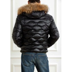 Piumino Wave Fur Blauer 