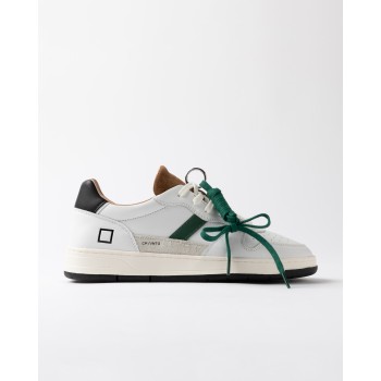 D.A.T.E. Court 2.0 Vintage White-Cuoio 