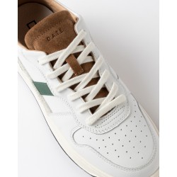 D.A.T.E. Court 2.0 Vintage White-Cuoio 