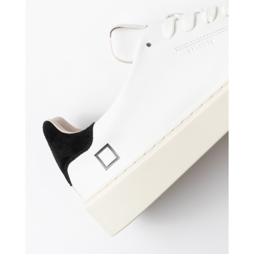 D.A.T.E. Levante Calf White-Black