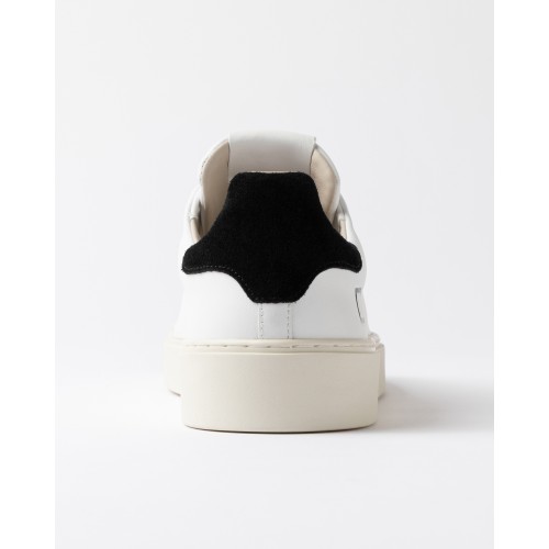 D.A.T.E. Levante Calf White-Black
