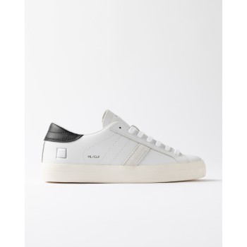 D.A.T.E. W Hill Low Calf White Black