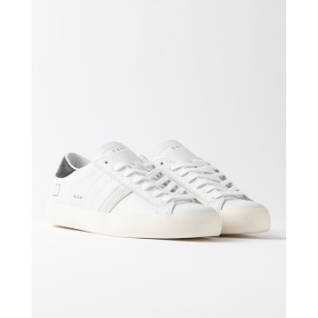 D.A.T.E. W Hill Low Calf White Black 2