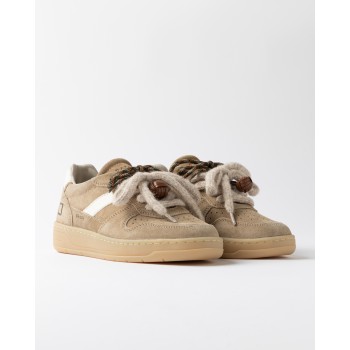 D.A.T.E. W Court 2.0 Suede Camel 2