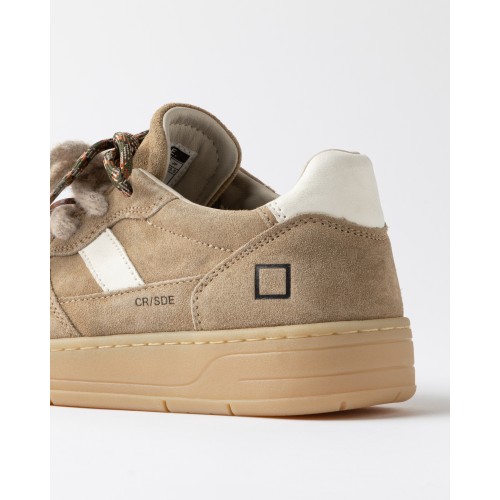 D.A.T.E. W Court 2.0 Suede Camel