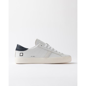 D.A.T.E. Hill Low Basic White-Blue