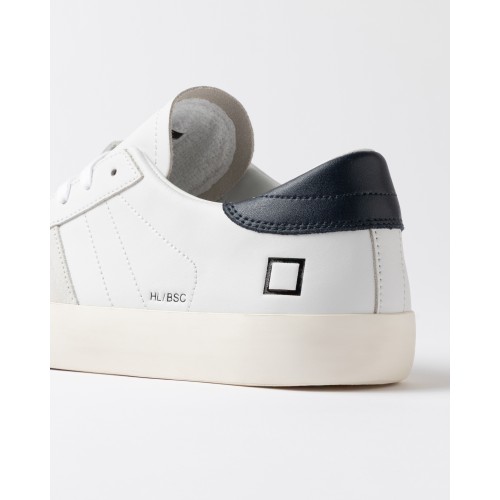 D.A.T.E. Hill Low Basic White-Blue