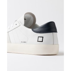 D.A.T.E. Hill Low Basic White-Blue