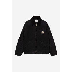 OG Detroit Jacket - Black / Black Stone canvas Carhartt Wip