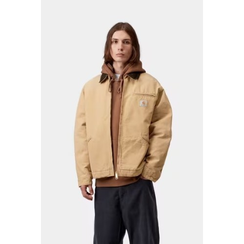 OG Detroit Jacket WIP Dusty H / Tobacco Stone canvas Carhartt Wip
