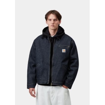 OG Detroit Jacket - Blue / Black, rinsed Carhartt Wip